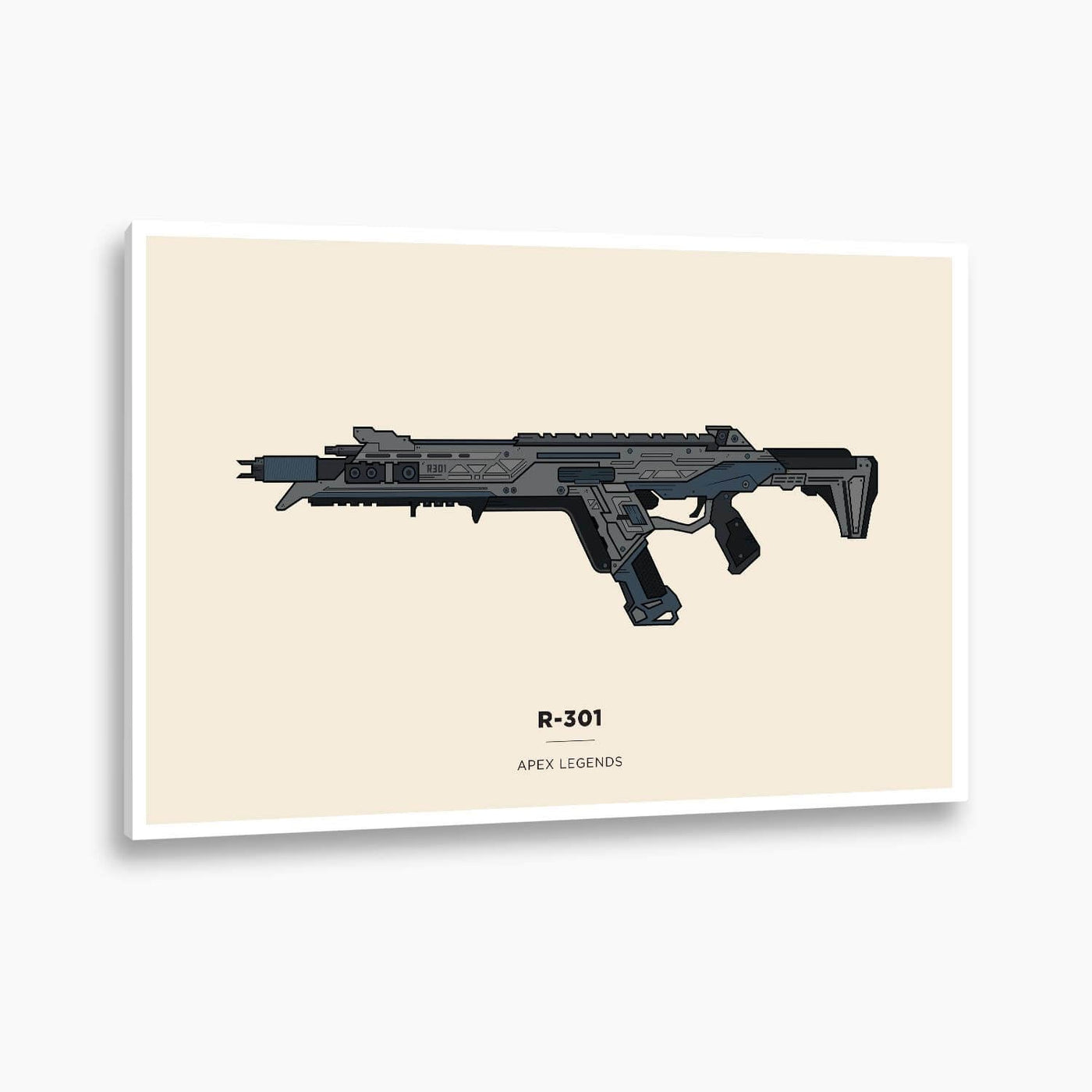 Apex Legends - R-301 Illustration Poster