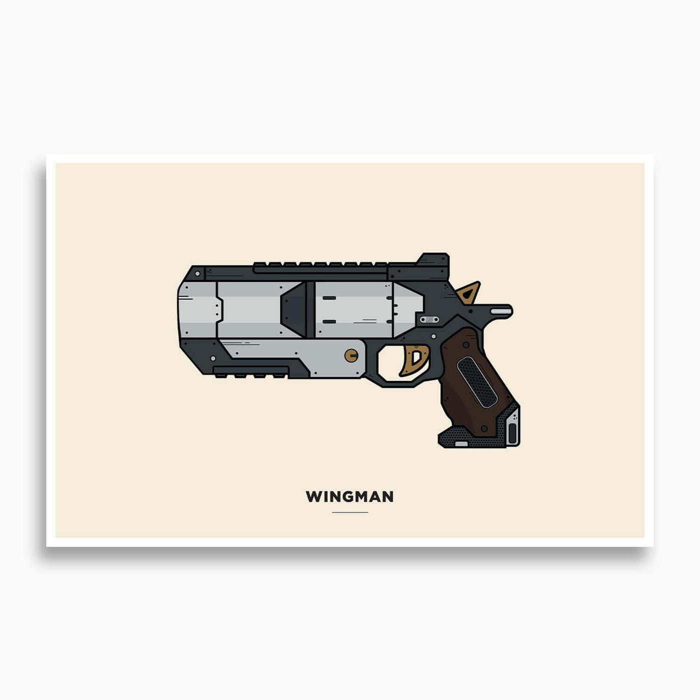 Apex Legends - Wingman Illustration Poster