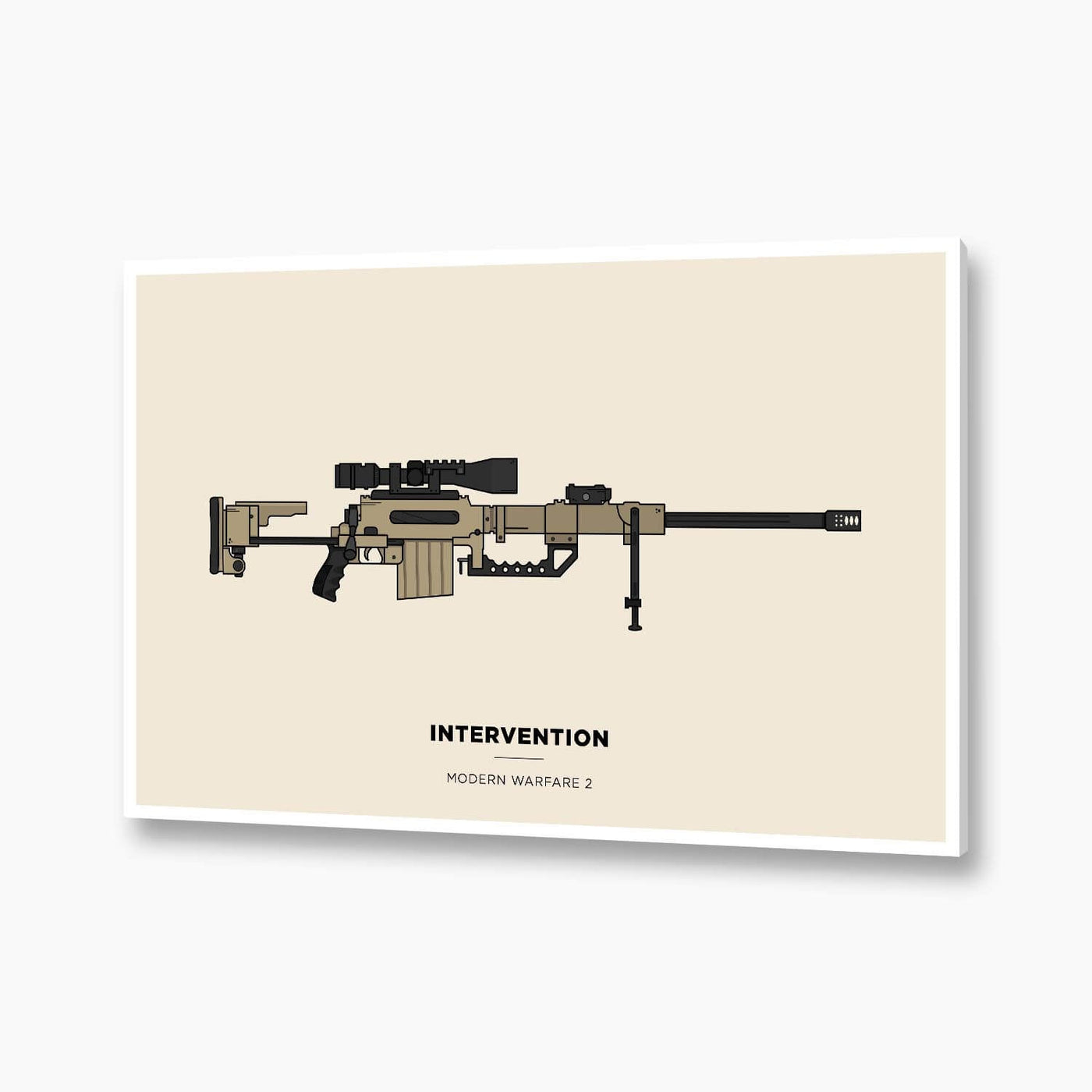 Call of Duty - Intervention Illustration Poster