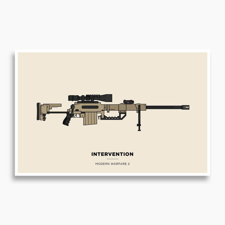 Call of Duty - Intervention Illustration Poster