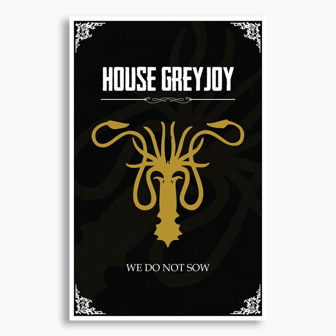 Game of Thrones - House Greyjoy Poster