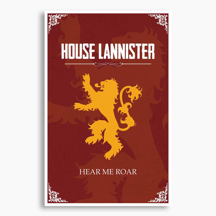 Game of Thrones - House Lannister Poster