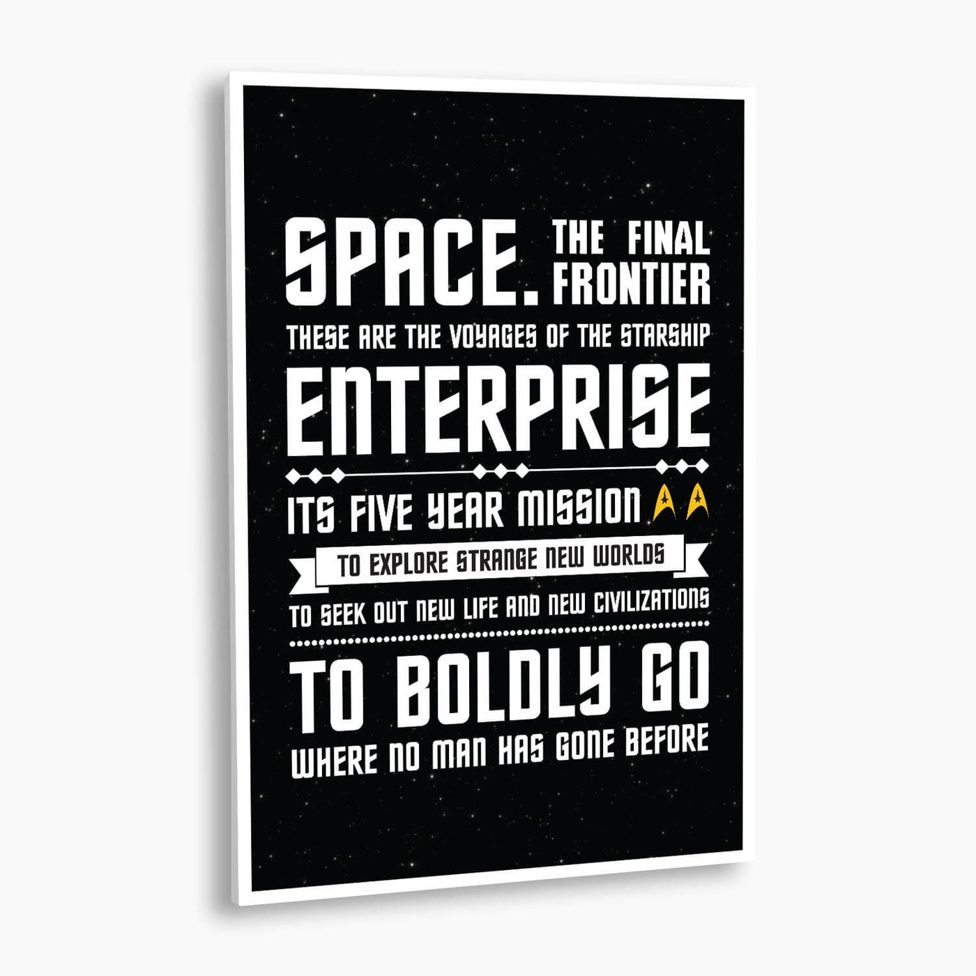 Star Trek - Captain's Oath Poster