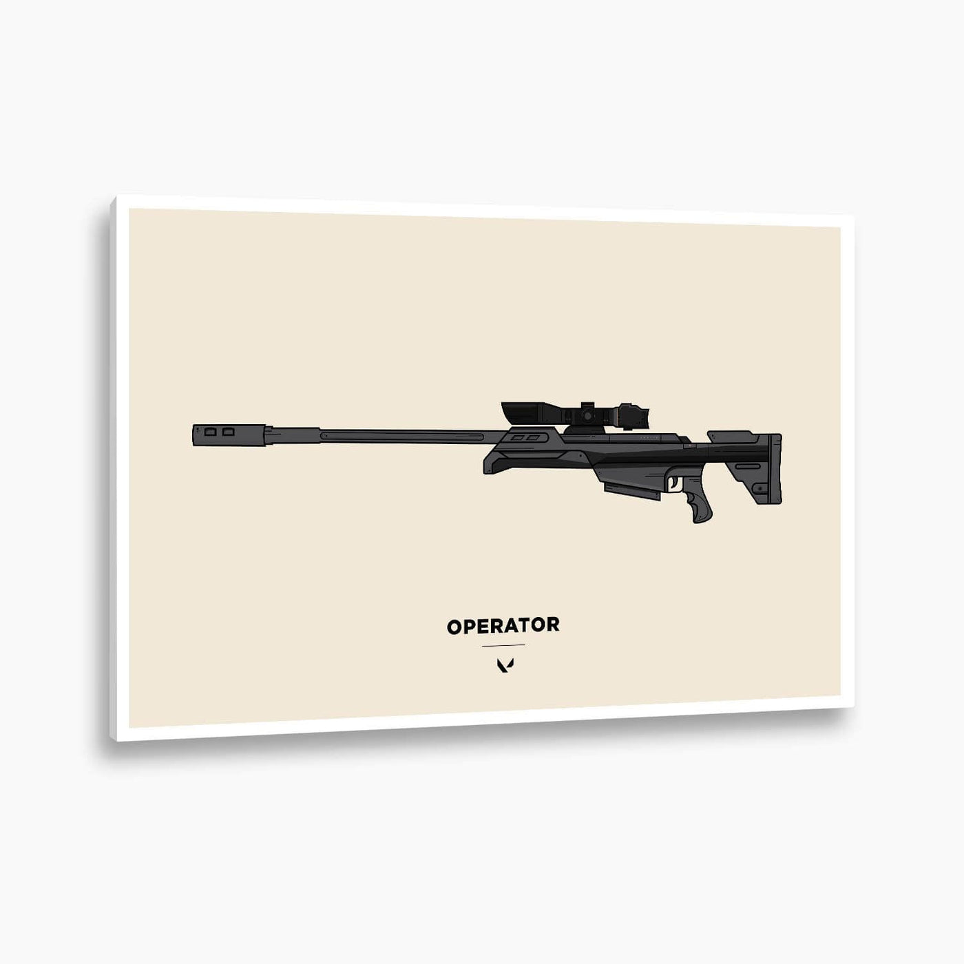 Valorant - Operator Vector Illustration Poster