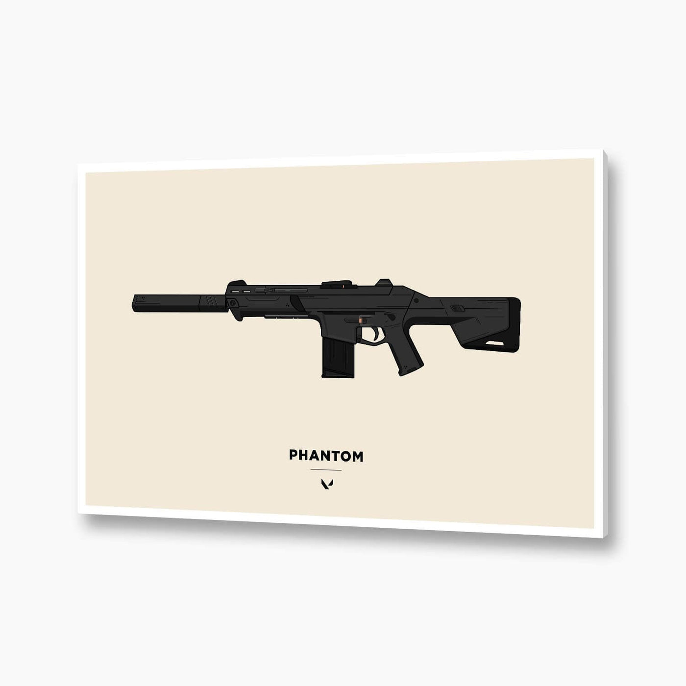 Valorant - Phantom Vector Illustration Poster