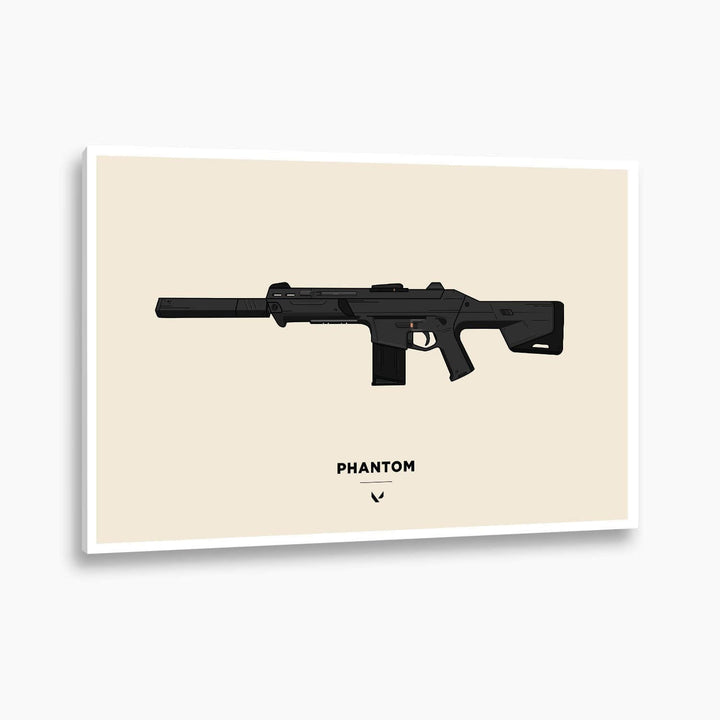 Valorant - Phantom Vector Illustration Poster